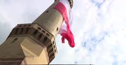 Gigantyczna flaga w Świnoujściu