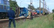 Wykolejenie się pociągu w Wielkopolsce