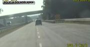 Dolnośląskie: Pijany na autostradzie