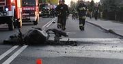 Śmiertelny wypadek motocyklisty w Grodźcu
