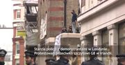 Protestujący zatrzymani w Londynie