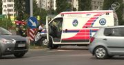 Wypadek z udziałem karetki na sygnale