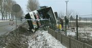 Wypadek autokaru z kibicami. Dwie ofiary śmiertelne