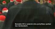 Papież żegna się z kardynałami
