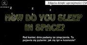 Jak śpią astronauci?