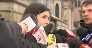 Marta Kaczyńska składa kwiaty na Wawelu