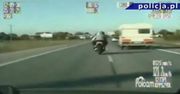 Mazowsze: Pościg za motocyklistą