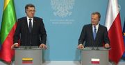 Donald Tusk: Litwa może na nas liczyć