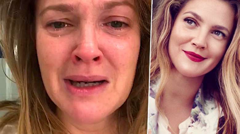 Drew Barrymore bez makijażu