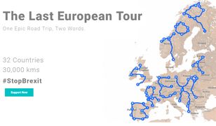 Brytyjczyk przejedzie 30 tys. kilometrów by "powstrzymać Brexit"