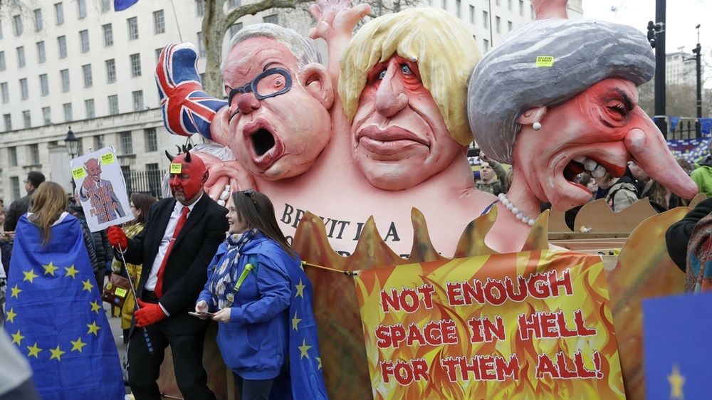 Milion Brytyjczyków wyszło na ulice Londynu.