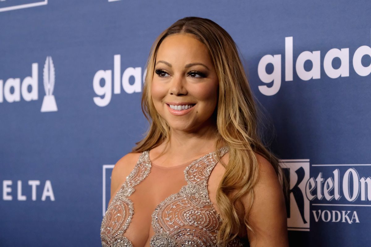 Mariah Carey i Common na Złotych Globach