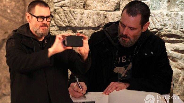 Jim Carrey w kopalni soli w Wieliczce