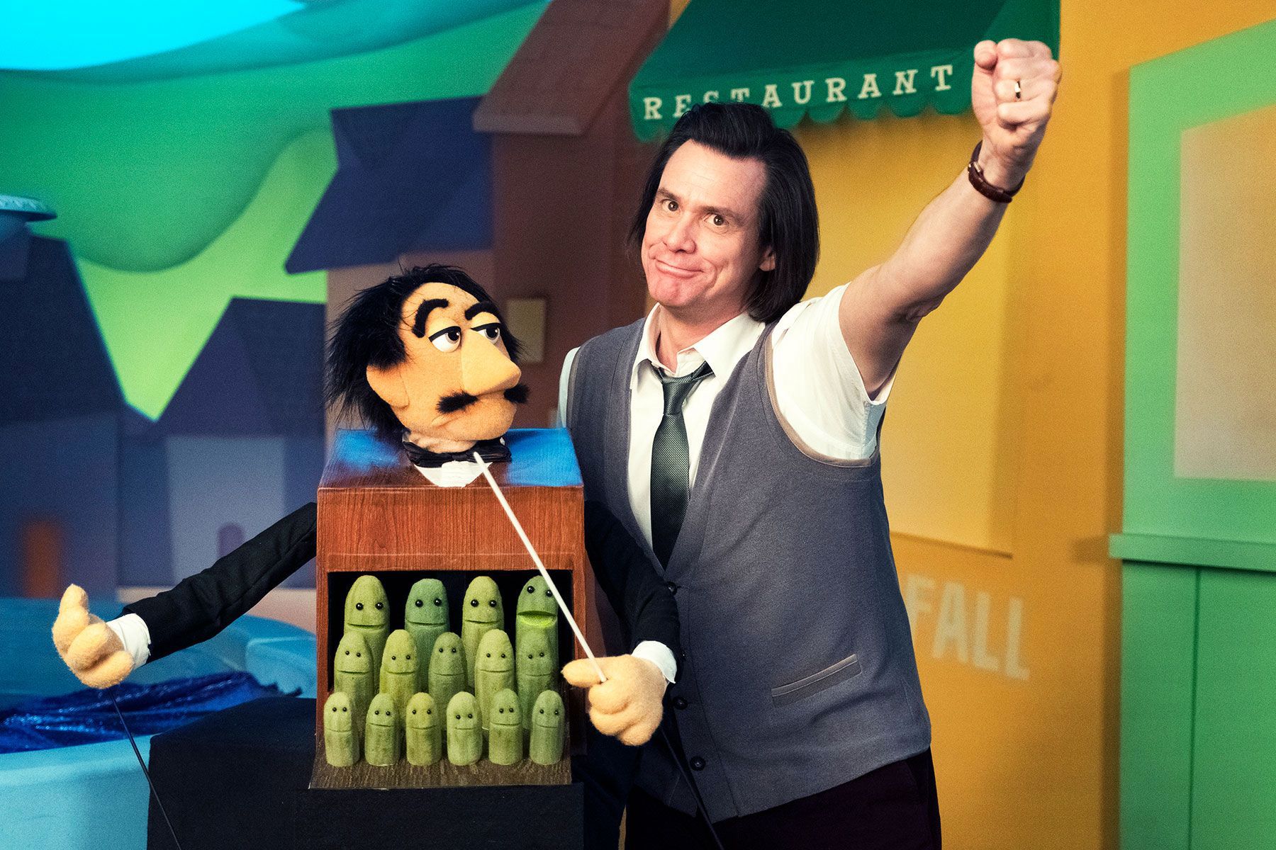 JIm Carrey jako Mr Pickles 