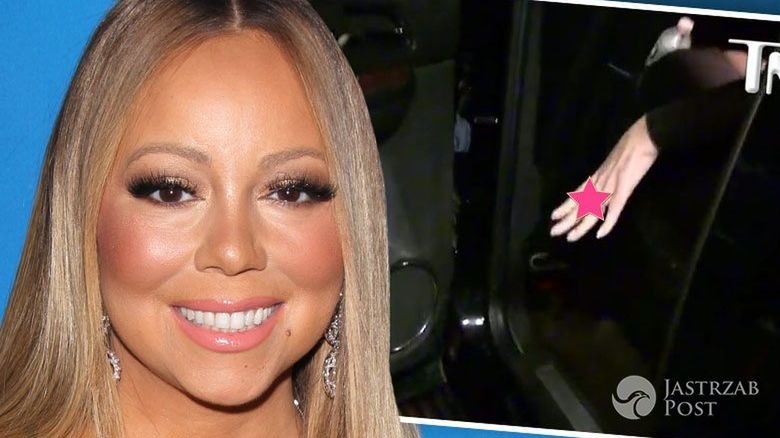 Pierścionek zaręczynowy Mariah Carey (fot. ONS, YouTube TMZ)