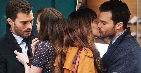Dakota Johnson i Jamie Dornan podgrzewają temperaturę przed premierą "Ciemniejszej strony Grey'a". Mamy zdjęcia z planu