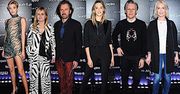 Gwiazdy na premierze spektaklu "Samotny zachód": Monika Olejnik, Renata Kaczoruk, Aleksandra Żebrowska