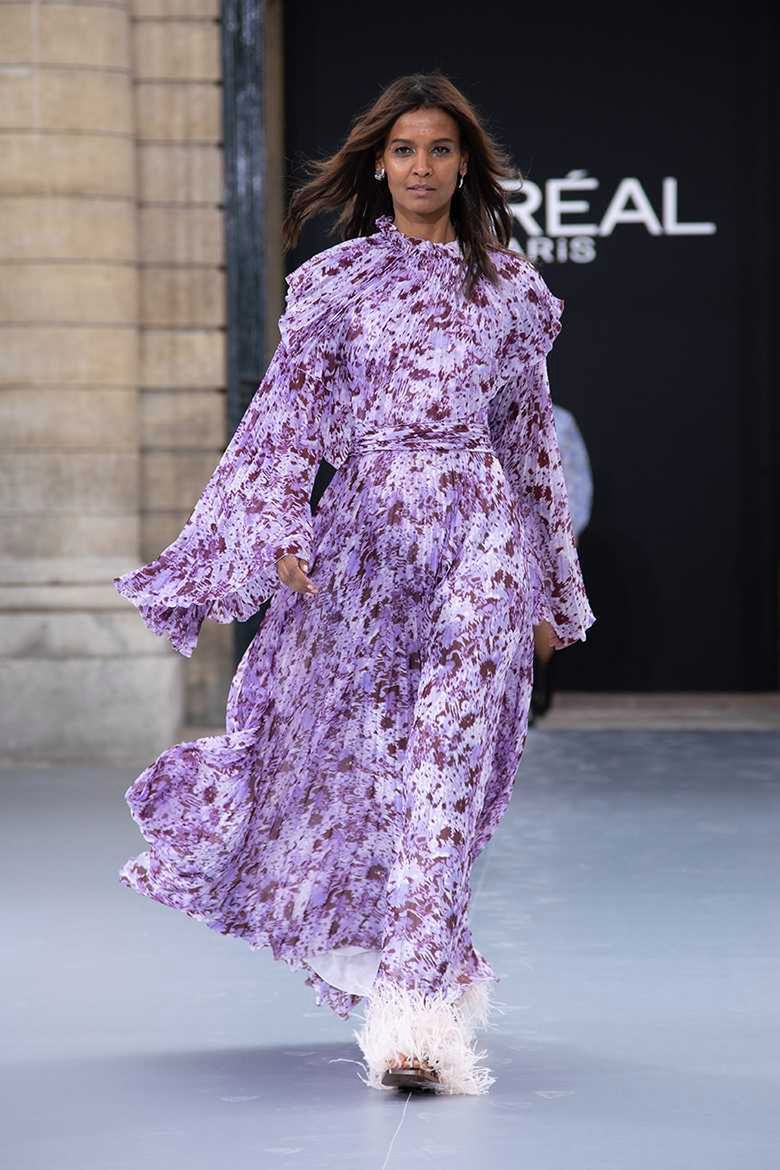 Liya Kebede pokaz L'Oreal