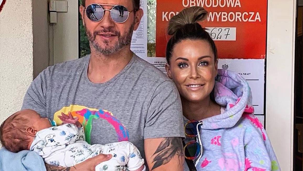 Małgorzata Rozenek na wyborach z torebką Louis Vuitton