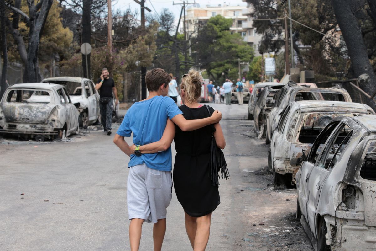 Pożary w Grecji: pomimo tragedii turyści nie rezygnują z wakacji