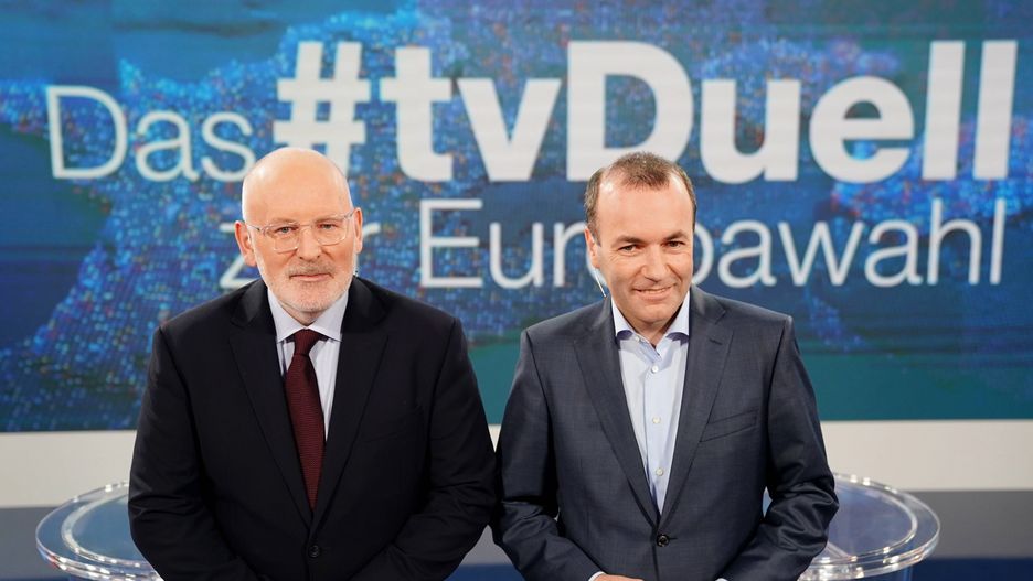 Frans Timmermans i Manfred Weber