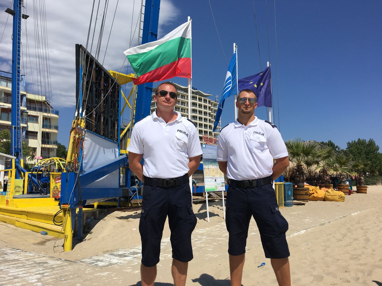 Polscy policjanci w europejskim Las Vegas. Poszliśmy z nimi na patrol