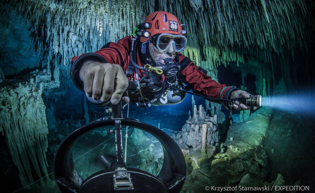 Kolumb XXI wieku. Polak odkrywcą najgłębszych podwodnych jaskiń na świecie