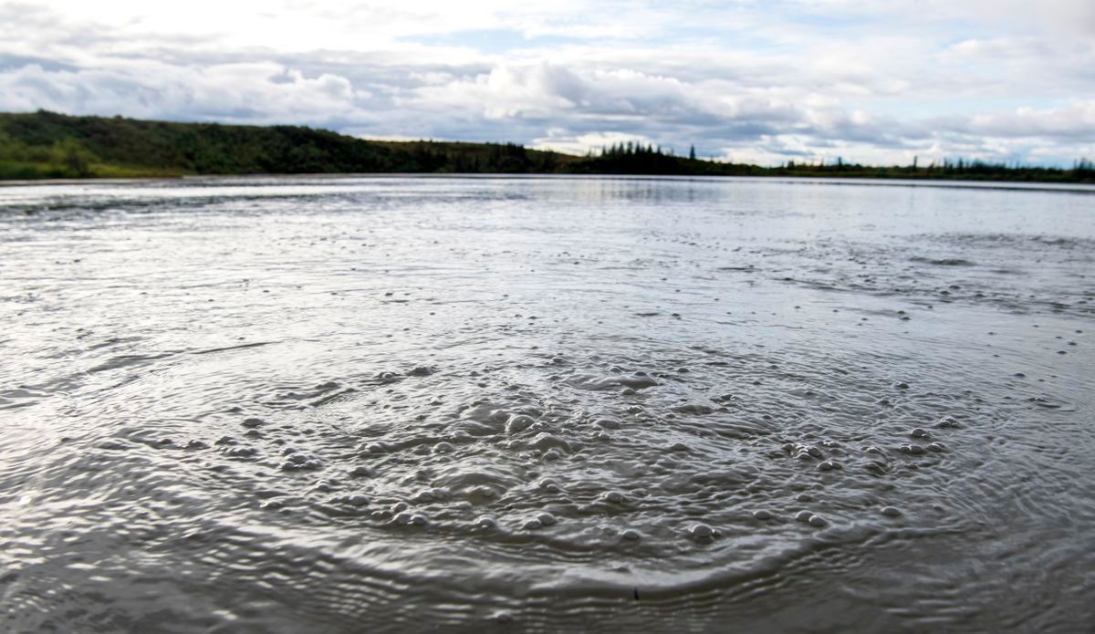 Jezioro Esieh na Alasce emituje dziennie nawet 2 tony metanu