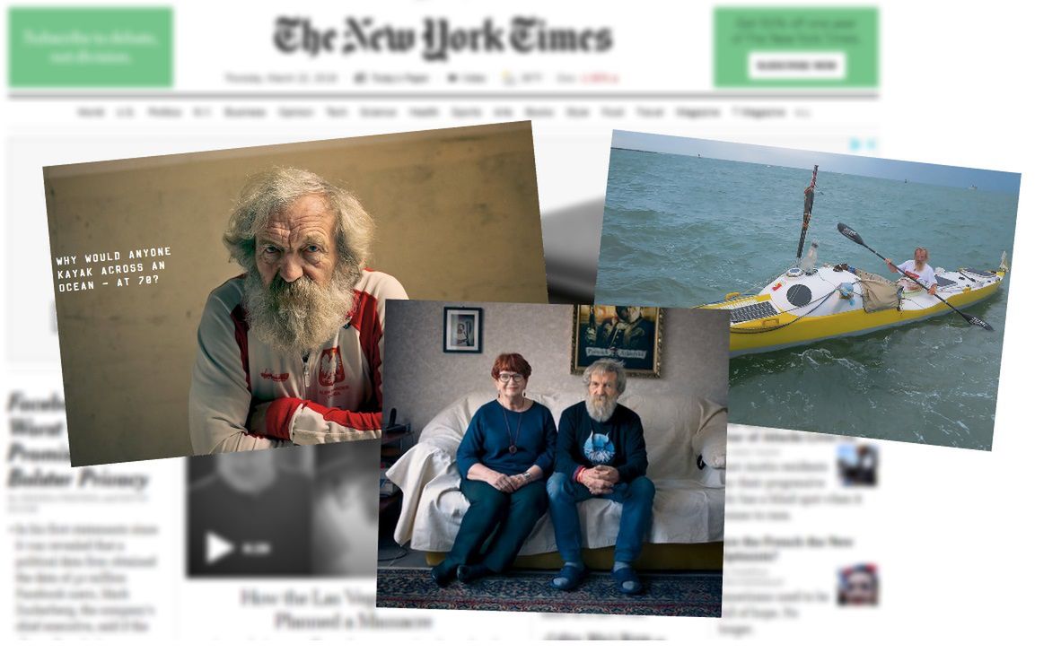 Artykuł o polskim podróżniku w magazynie "The New York Times"