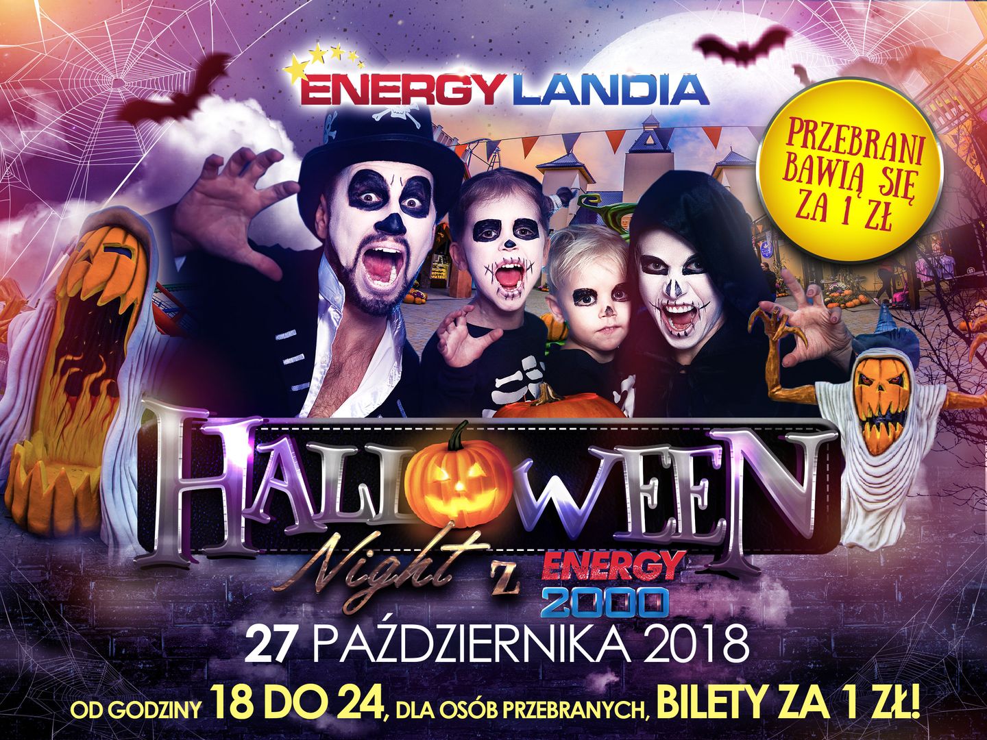 Wstęp do Energylandii za 1 zł!