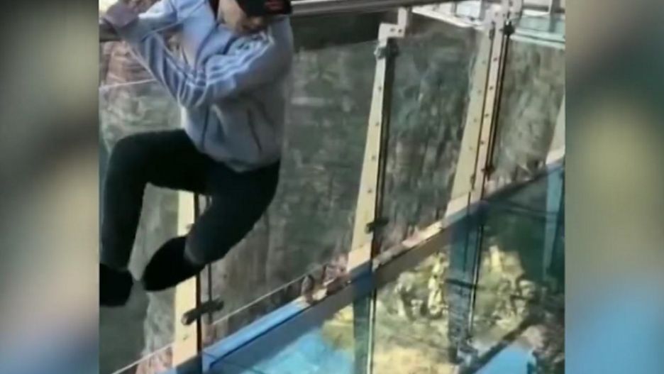 Kładka na zboczu góry Yuntai uważana jest za jedną z najbardziej przerażających atrakcji na świecie