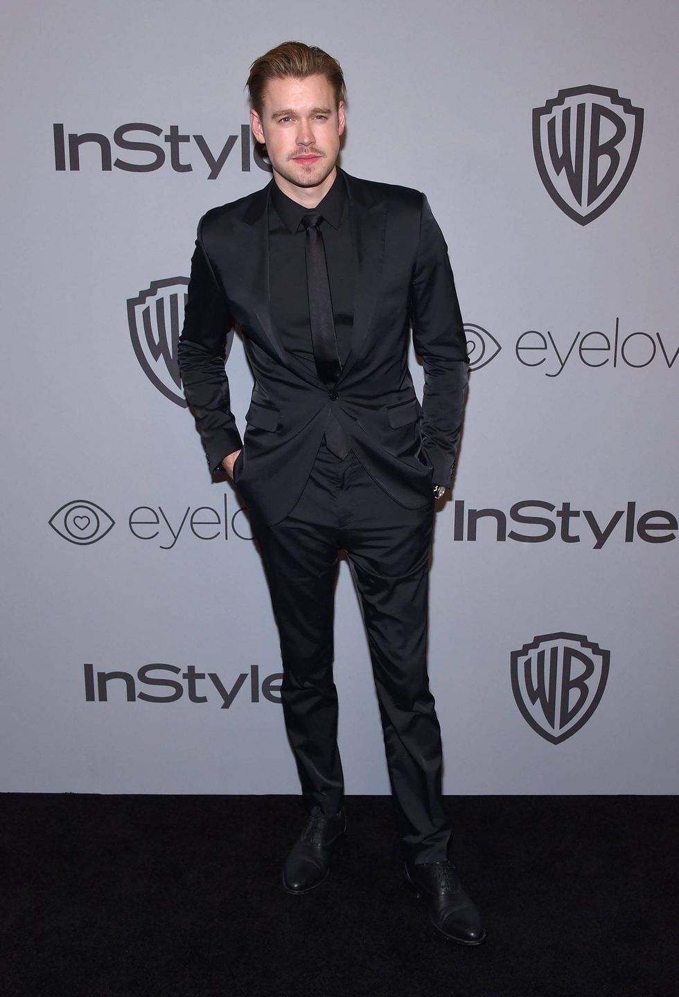Chord Overstreet - Złote Globy x InStyle afterparty 2018
