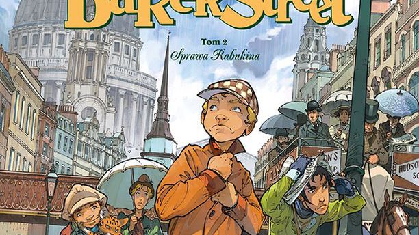 "Czwórka z Baker Street. Tom 2 – Sprawa Rabukina", Egmont 2019
