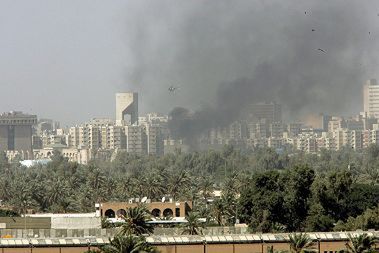 Zamach w Zielonej Strefie w Bagdadzie - dwie osoby zabite