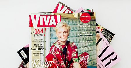 Kinga Preis w magazynie "VIVA!"