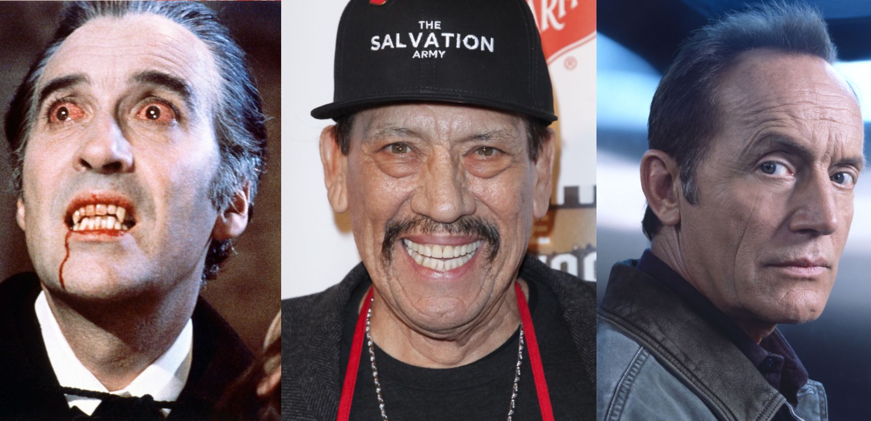 Christopher Lee, Danny Trejo i Lance Henriksen. Który "kopnął w kalendarz" największą ilość razy?