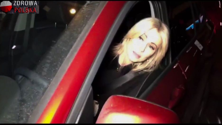 Magdalena Ogórek została otoczona przez protestujących w sobotni wieczór