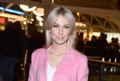 Magdalena Ogórek w cukierkowej stylizacji