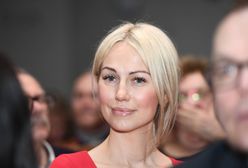 Magdalena Ogórek w Wenecji. Wybrała drogą stylizację