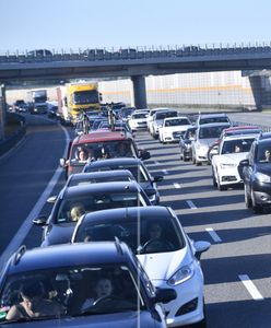 Łódź. Zamknięty węzeł A1. Wiadukt zaczął pękać