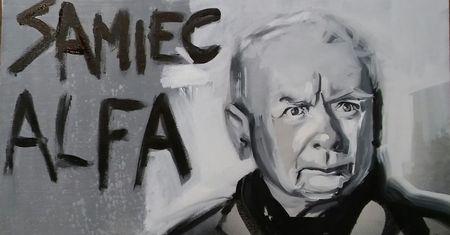 "Samiec Alfa" na sprzedaż. Satyra polityczna na aukcjach WOŚP