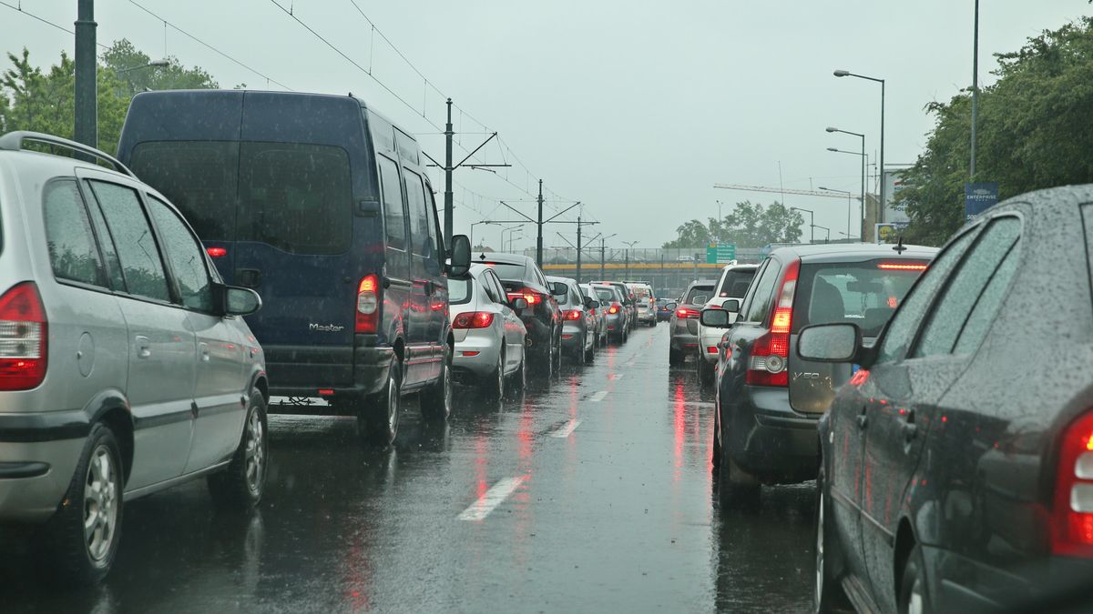 A4. Korek na obwodnicy Krakowa. Duże utrudnienia