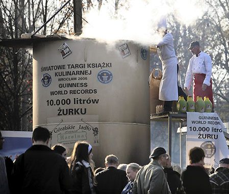 Rekord Guinnessa w gotowaniu żurku