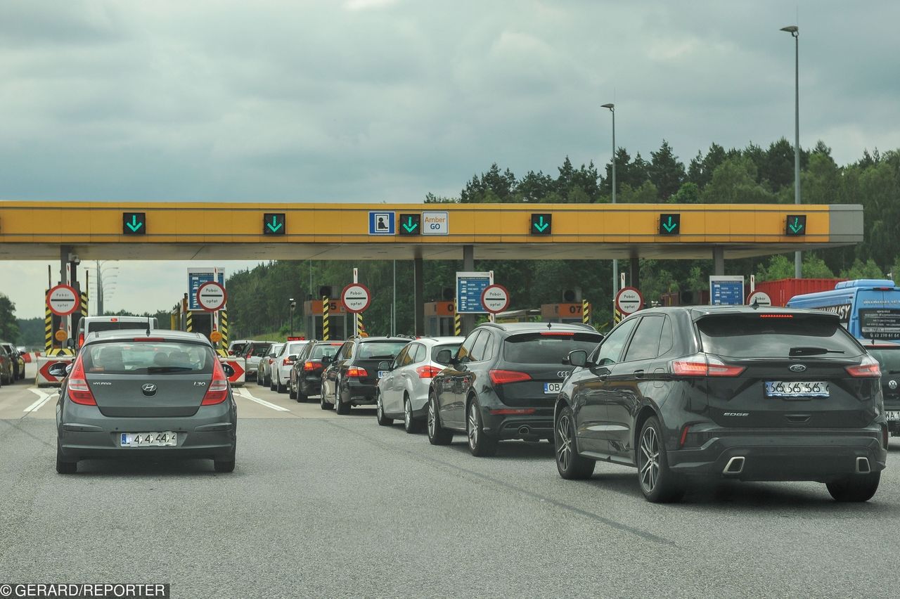 Kujawsko-pomorskie. Korek na A1 na kilkanaście kilometrów