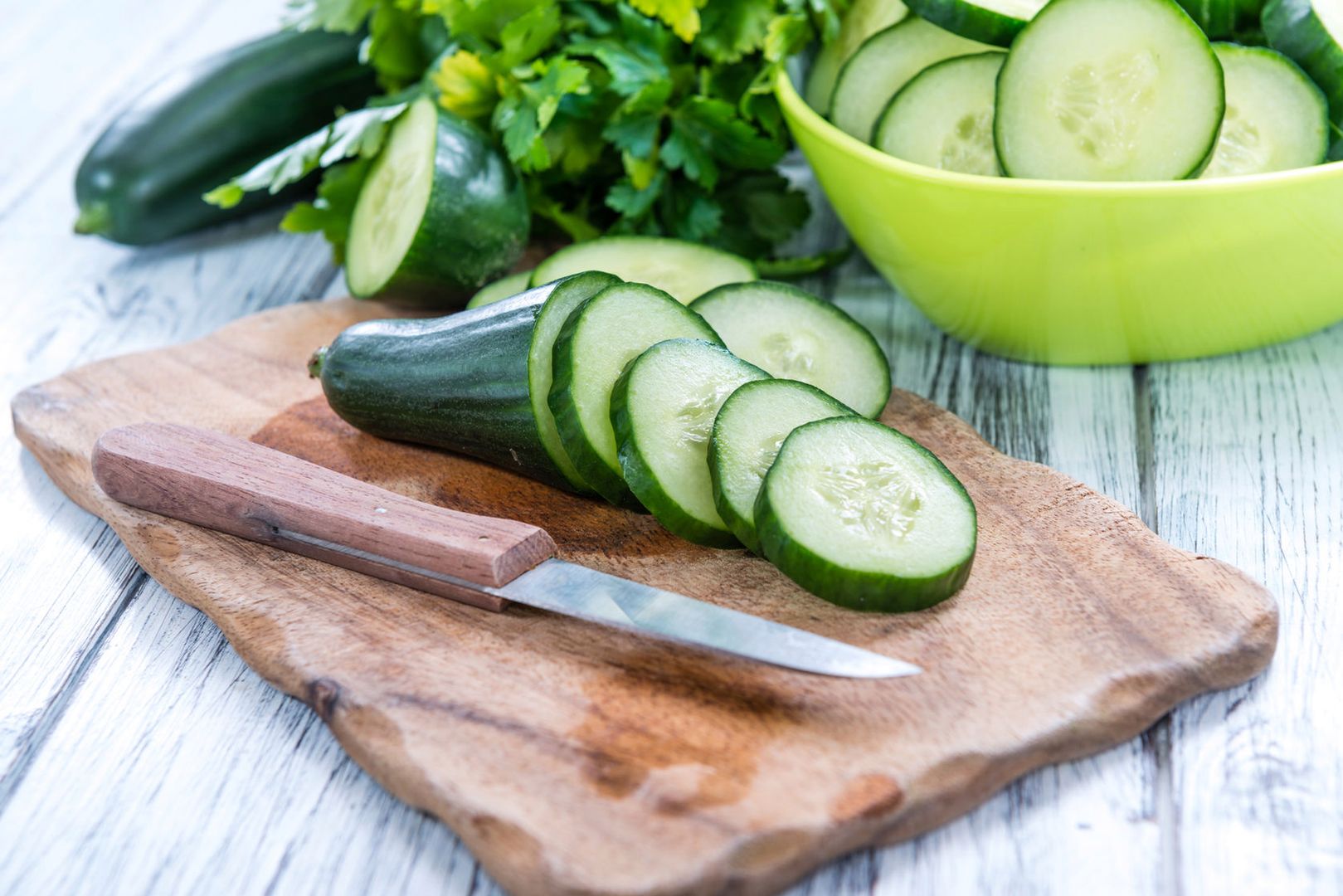 Ogórki to niskokaloryczne warzywa, które są idealnym składnikiem diet odchudzających.