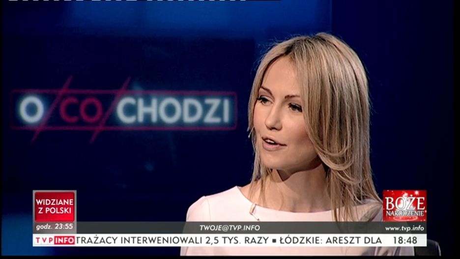 Magdalena Ogórek zaprosiła do TVP Info Marcina Rolę, antybohatera tyrady przeciw uczestniczkom Czarnego Protestu.