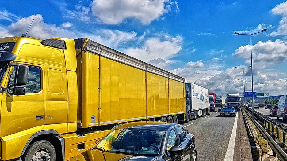 Korek na obwodnicy Krakowa