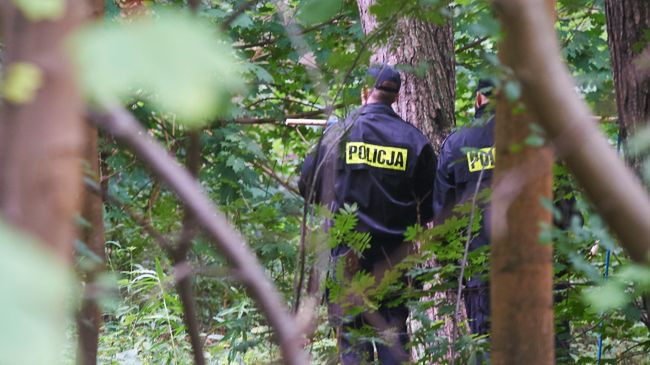 Przeszukiwanie terenu związane z zaginięciem Iwony Wieczorek