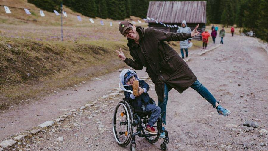 Arek bardzo lubi wycieczki w Tatry
