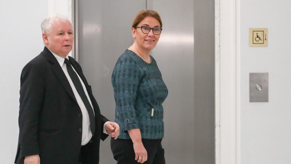 Beata Mazurek na briefingu w Sejmie została zapytana o spotkanie prezesa PiS z Lechem Wałęsą